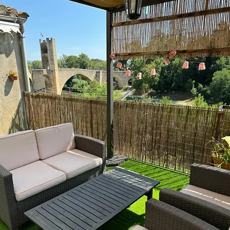 Besalu Pont Vell Apartment Exterior photo